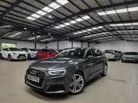 Used Audi A3 Sportback S-Line 190 HP (139 kW) 2017 Grey Hatchback