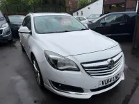 Begagnad Vauxhall Insignia Elite 140 HK (102 kW) 2014 Vit Kombi