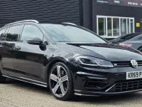 Used VW Golf VII R 300 HP (220 kW) 2019 Black Estate