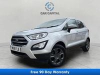 Used Ford Ecosport Zetec 125 HP (91 kW) 2018 Silver SUV