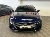 Usado VW Arteon R-line 150 HP (110 kW) 2018 Azul Citadino