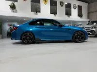 Begagnad BMW M2 Comfort Edition 370 HK (272 kW) 2017 Blå Sportkupé