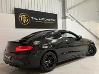 Second-hand Mercedes C220 AMG line 2018 Negru Coupe