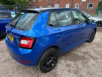 Used Skoda Fabia Colour Edition 75 HP (55 kW) 2019 Blue Hatchback