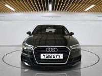 Usado Audi A3 Sportback S-Line 190 HP (139 kW) 2018 Preto Citadino