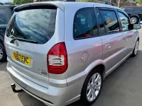 Used Vauxhall Zafira 2003 Silver MPV