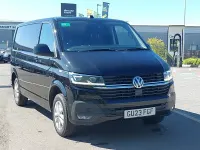 Begagnad VW Transporter Highline 2023 Svart Van