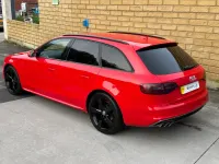 Used Audi A4 Black Edition 177 HP (130 kW) 2015 Red Estate