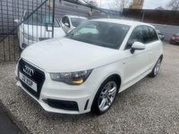 Used Audi A1 S-Line 105 HP (77 kW) 2013 White Hatchback