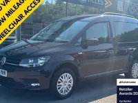 Used VW Caddy Life 102 HP (75 kW) 2019 Mauve/purple MPV