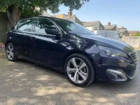Used Peugeot 308 Allure 130 HP (95 kW) 2017 Blue Hatchback