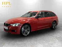 Usado BMW 320 M Sport 190 CV (139 kW) 2019 Rojo Familiar