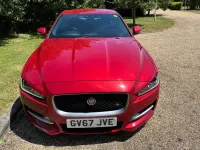 Used Jaguar XE R-Sport 2018 Red Sedan
