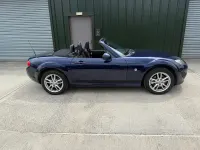 Used Mazda MX5 126 HP (92 kW) 2010 Blue Cabriolet
