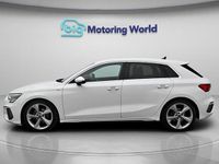 Used Audi A3 Sportback S-Line 150 HP (110 kW) 2021 White Hatchback
