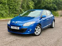 Used Renault Mégane III Dynamique 110 HP (80 kW) 2010 Blue Hatchback