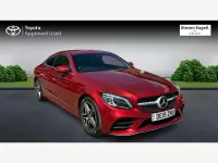 Used Mercedes C220 AMG Line Premium 2019 Red Coupe