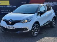 Used Renault Captur Dynamique 90 HP (66 kW) 2017 White/black SUV