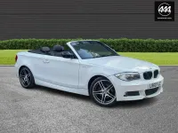 Begagnad BMW 118 Cabriolet M Sport 2010 Vit Cab