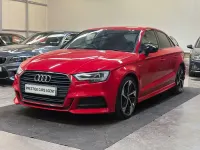 Used Audi A3 Black Edition 150 HP (110 kW) 2018 Red Sedan