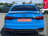 Used Audi A4 Black Edition 2022 Blue Sedan