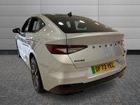 Used Skoda Enyaq iV SportlinePlus 194 kW (265 HP) 2023 Brilliant silver metallic SUV
