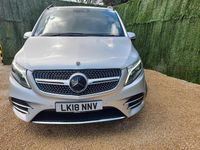 Used Mercedes V250 AMG line 2018 Silver MPV