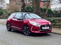 Used DS Automobiles DS3 Elegance 110 HP (80 kW) 2017 Red Hatchback