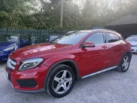 Used Mercedes GLA250 AMG line 210 HP (154 kW) 2015 Red SUV