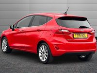 Used Ford Fiesta Titanium 100 HP (73 kW) 2019 Race red Hatchback