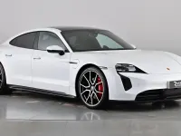 Used Porsche Taycan Performance Package 419 kW (571 HP) 2022 Carerra white Sedan