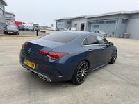 Used Mercedes CLA220 AMG Line Premium Plus 190 HP (139 kW) 2020 Blue Sedan