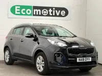 Used Kia Sportage 130 HP (95 kW) 2018 Black SUV