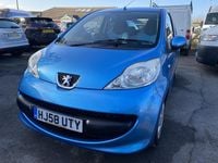 Used Peugeot 107 Urban Move 68 HP (50 kW) 2008 Blue Hatchback