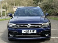 Used VW Tiguan R-line 150 HP (110 kW) 2017 Blue SUV