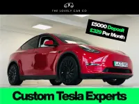 Used Tesla Model Y Long Range AWD 378 kW (514 HP) 2023 Red SUV