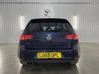 Used VW Golf VII GTE 204 HP (150 kW) 2015 Blue Hatchback