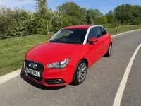 Used Audi A1 Sport 120 HP (88 kW) 2018 Red Hatchback