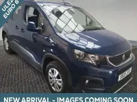 Used Peugeot Rifter Allure Premium 131 HP (96 kW) 2021 Blue MPV