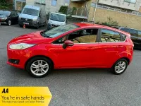 Used Ford Fiesta Zetec 2017 Red Hatchback