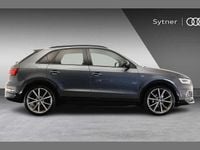 Usado Audi Q3 Black Edition 177 HP (130 kW) 2018 Cinzento SUV