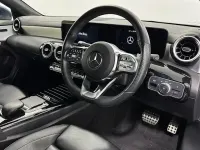 Used Mercedes CLA180 AMG line 136 HP (100 kW) 2022 Blue Coupe