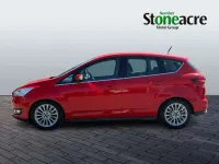 Used Ford C-MAX Titanium 123 HP (90 kW) 2017 Red MPV