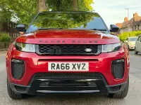 Used Land Rover Range Rover evoque HSE Dynamic 2017 Red Estate