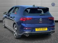 Used VW Golf VII GTI Clubsport 300 HP (220 kW) 2021 Blue Hatchback