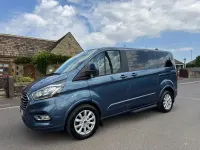 Used Ford Tourneo Custom Titanium 2019 Blue Van