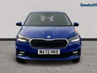 Begagnad Skoda Fabia Comfort 110 HK (80 kW) 2022 Blå Halvkombi