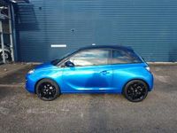 Used Vauxhall Adam S 69 HP (50 kW) 2017 Blue Hatchback