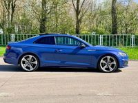Begagnad Audi A5 Black Edition 190 HK (139 kW) 2019 Blå Sportkupé