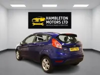 Used Ford Fiesta Zetec 2017 Blue Hatchback